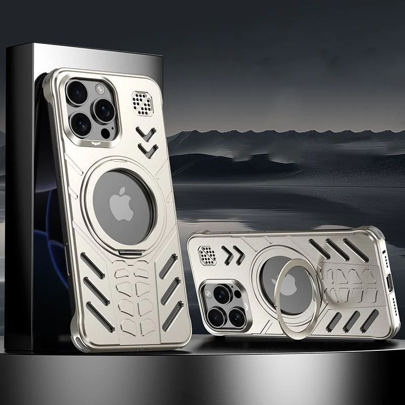 ChubbyArmor SpinStand - 360° Rotating Metal Magnetic iPhone Case - Image 4
