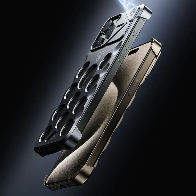 ChubbyArmor HoneyAroma - Aluminum Alloy Honeycomb Case With Built-in Aroma for iPhone - Image 4