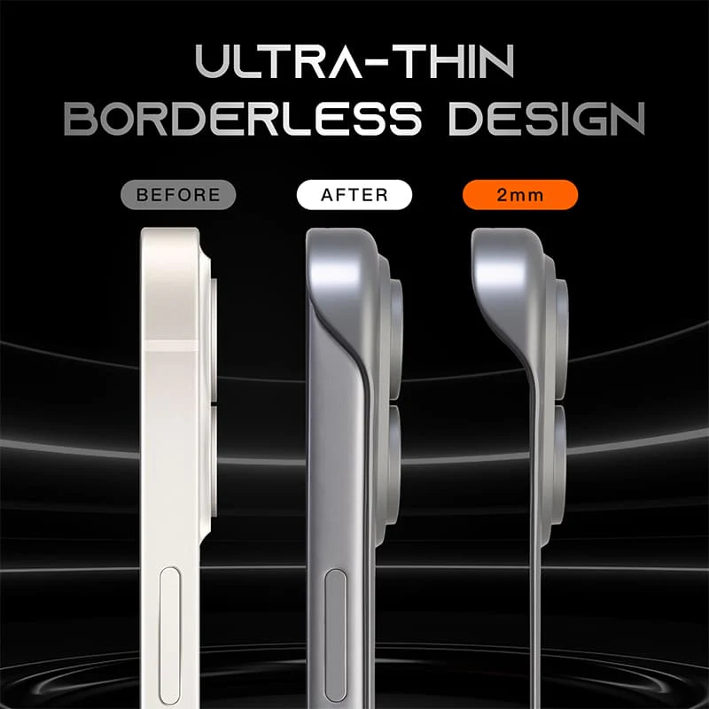 ChubbyArmor FrostFusion - Magnetic Semi-Cover Case with Anti-Slip Frosted Skin - Image 5