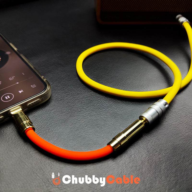 "Chubby Beat" 3.5mm Male To 3.5mm Male Stereo Audio Cable (TRS) - Image 3