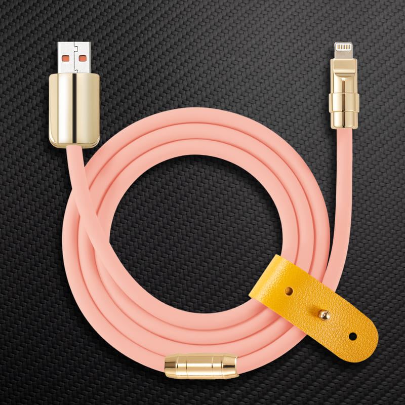 "Golden Chubby" Custom Gilded Fast Charge Cable - Image 11