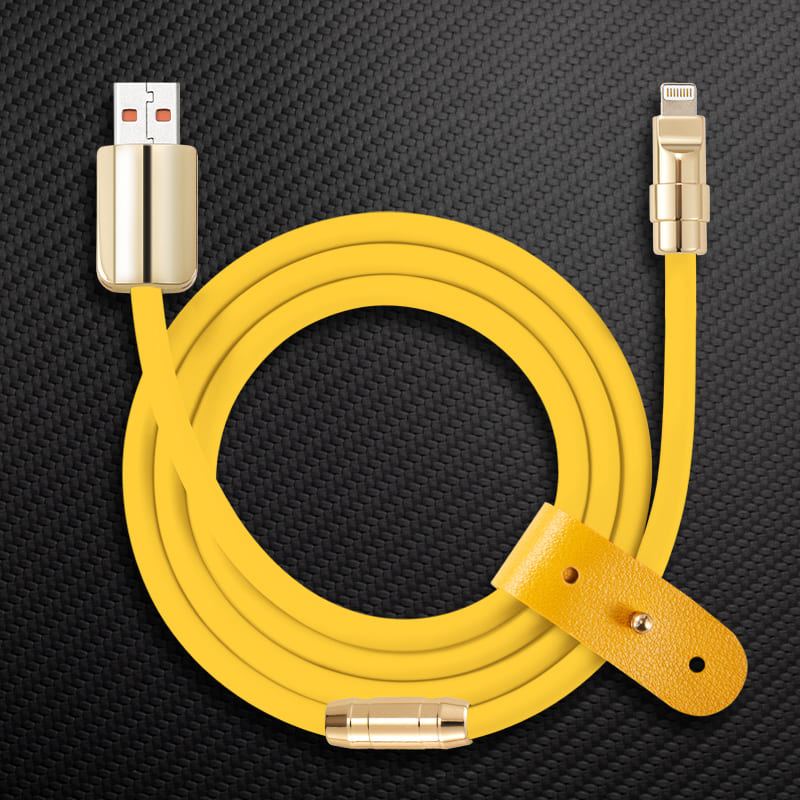 "Golden Chubby" Custom Gilded Fast Charge Cable - Image 12