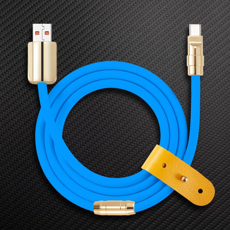 "Golden Chubby" Custom Gilded Fast Charge Cable - Image 14