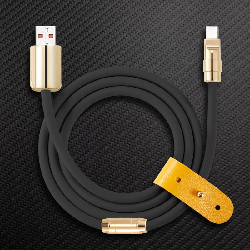 "Golden Chubby" Custom Gilded Fast Charge Cable - Image 16