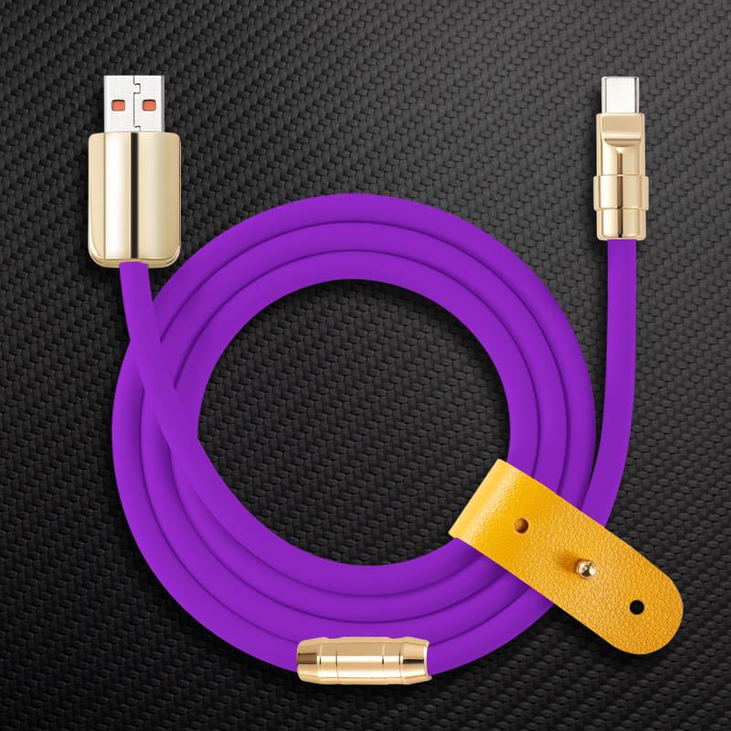 "Golden Chubby" Custom Gilded Fast Charge Cable - Image 17
