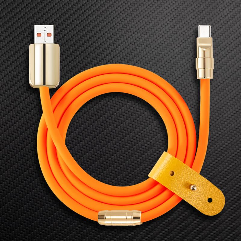 "Golden Chubby" Custom Gilded Fast Charge Cable - Image 20
