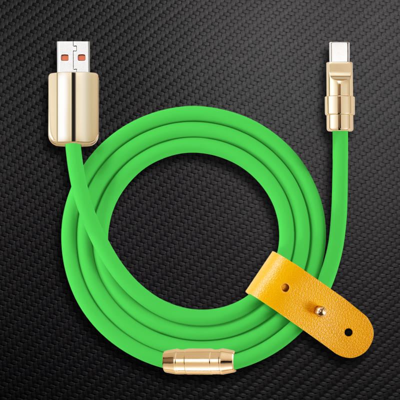 "Golden Chubby" Custom Gilded Fast Charge Cable - Image 21