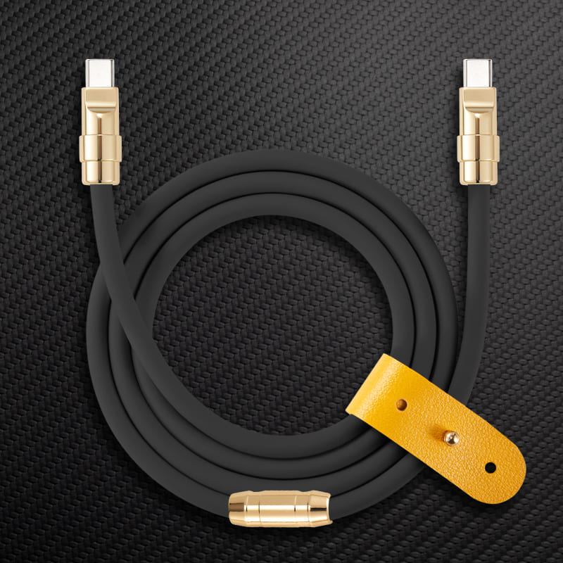 "Golden Chubby" Custom Gilded Fast Charge Cable - Image 24