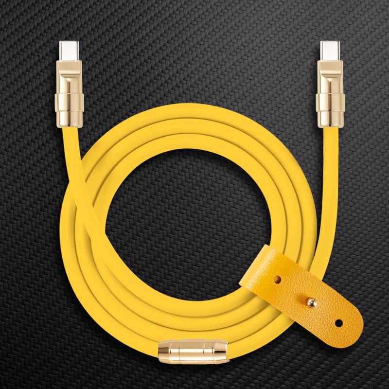 "Golden Chubby" Custom Gilded Fast Charge Cable - Image 27