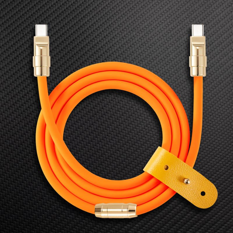 "Golden Chubby" Custom Gilded Fast Charge Cable - Image 28