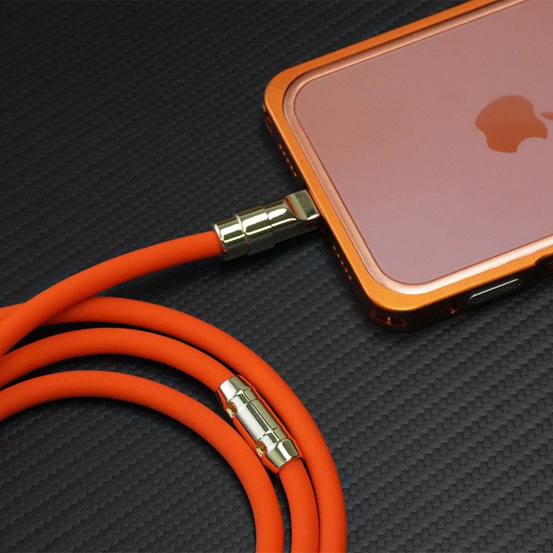 "Golden Chubby" Custom Gilded Fast Charge Cable - Image 3