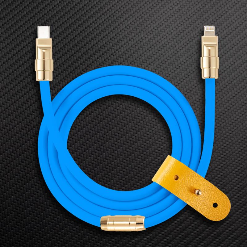 "Golden Chubby" Custom Gilded Fast Charge Cable - Image 32