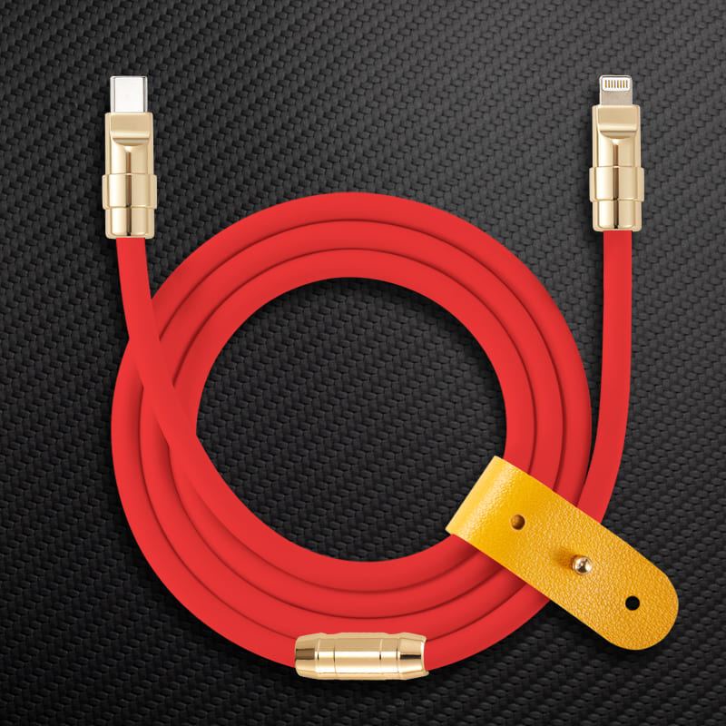 "Golden Chubby" Custom Gilded Fast Charge Cable - Image 33