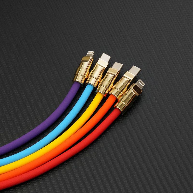 "Golden Chubby" Custom Gilded Fast Charge Cable - Image 4