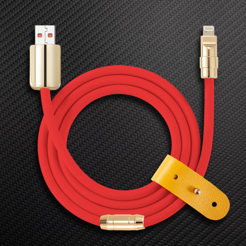 "Golden Chubby" Custom Gilded Fast Charge Cable - Image 8