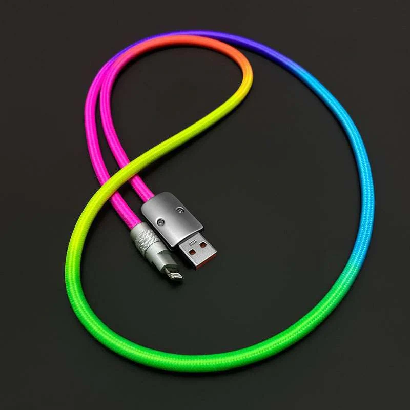 "Rainbow Chubby" Colorful Chubby Cable - Image 23