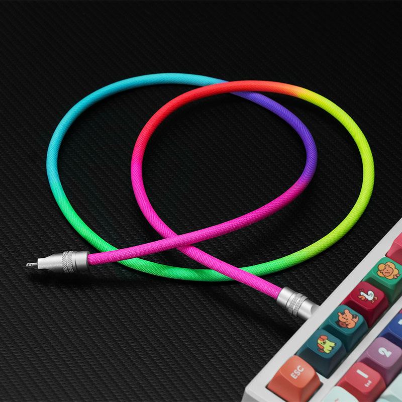 "Rainbow Chubby" Colorful Chubby Cable - Image 3