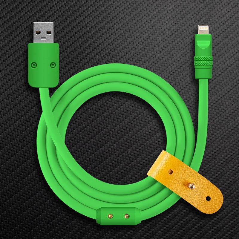 "Mono Chubby" Solid Color Silicone Charge Cable - Image 16