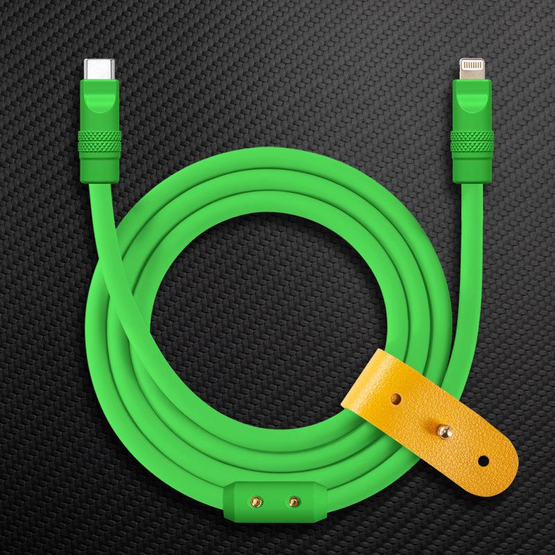"Mono Chubby" Solid Color Silicone Charge Cable - Image 17
