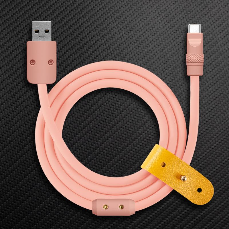 "Mono Chubby" Solid Color Silicone Charge Cable - Image 18