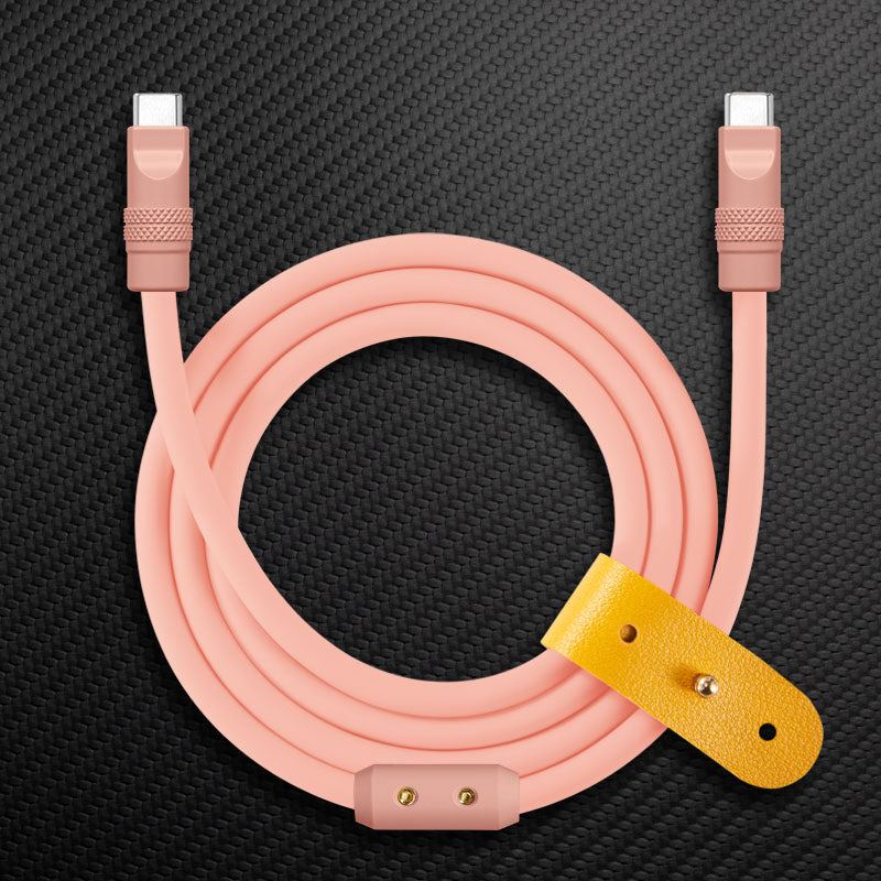 "Mono Chubby" Solid Color Silicone Charge Cable - Image 19