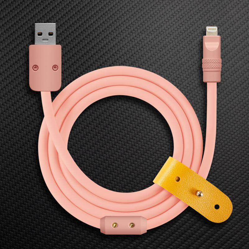 "Mono Chubby" Solid Color Silicone Charge Cable - Image 20