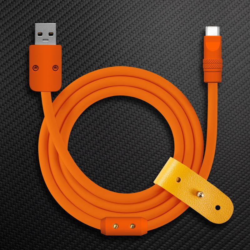 "Mono Chubby" Solid Color Silicone Charge Cable - Image 22
