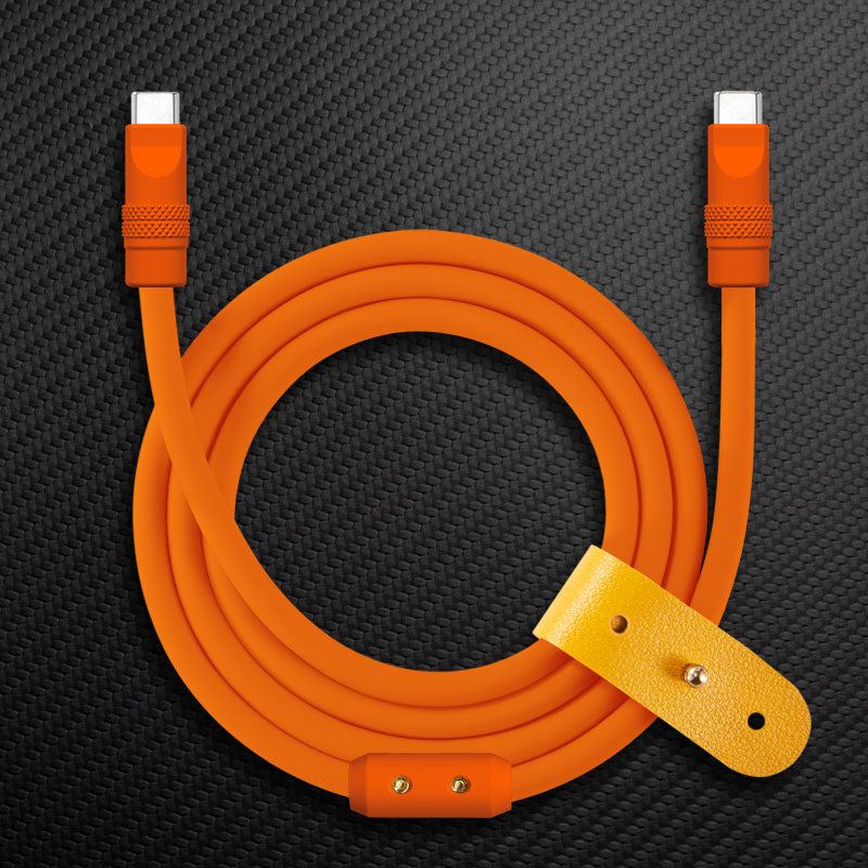 "Mono Chubby" Solid Color Silicone Charge Cable - Image 23