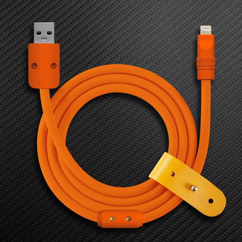 "Mono Chubby" Solid Color Silicone Charge Cable - Image 24