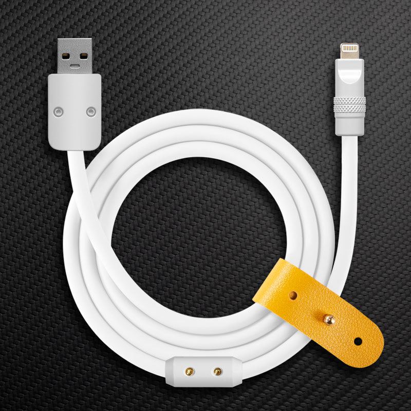 "Mono Chubby" Solid Color Silicone Charge Cable - Image 32