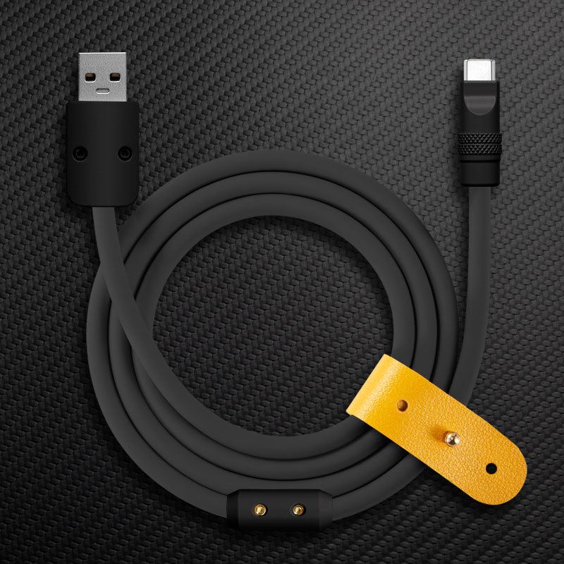 "Mono Chubby" Solid Color Silicone Charge Cable - Image 6