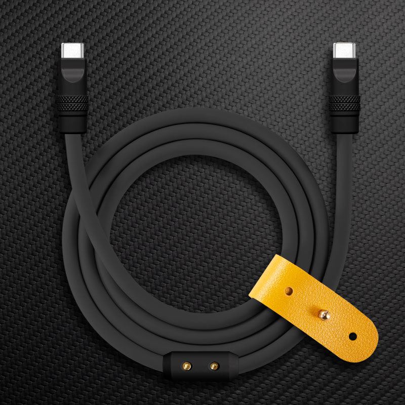"Mono Chubby" Solid Color Silicone Charge Cable - Image 7
