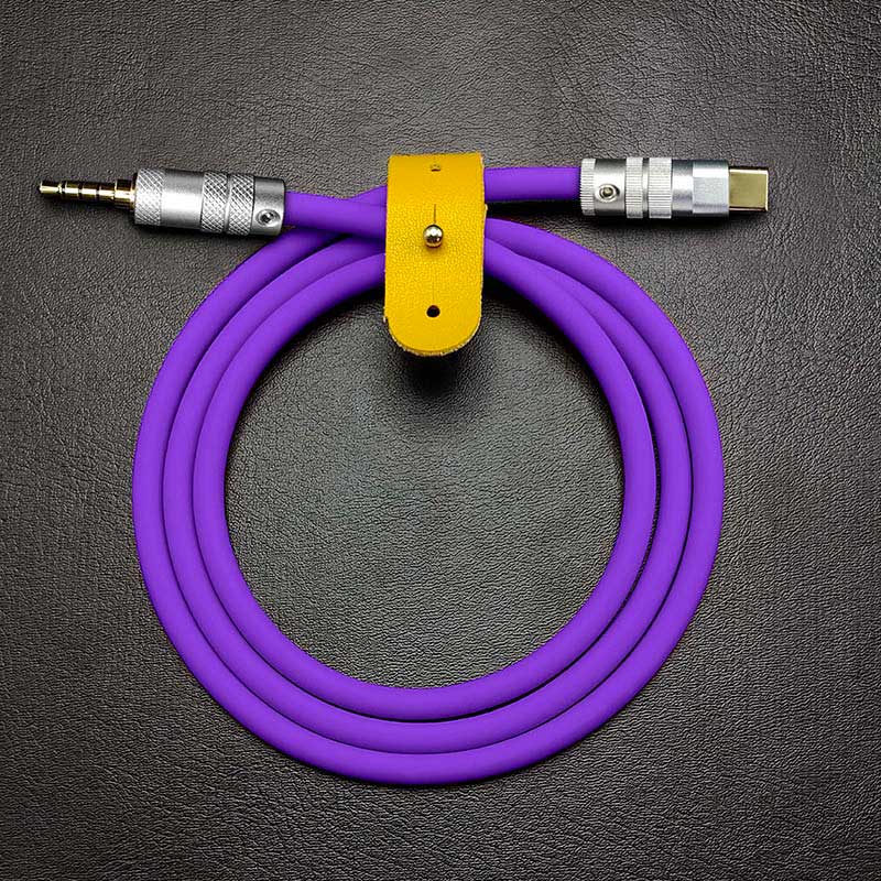 "Seamless Chubby"  Audio Cable - Type-C & Lightning (TRRS) - Image 13