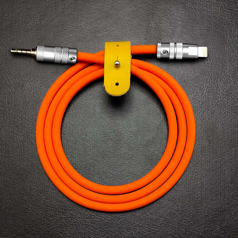"Seamless Chubby"  Audio Cable - Type-C & Lightning (TRRS) - Image 16