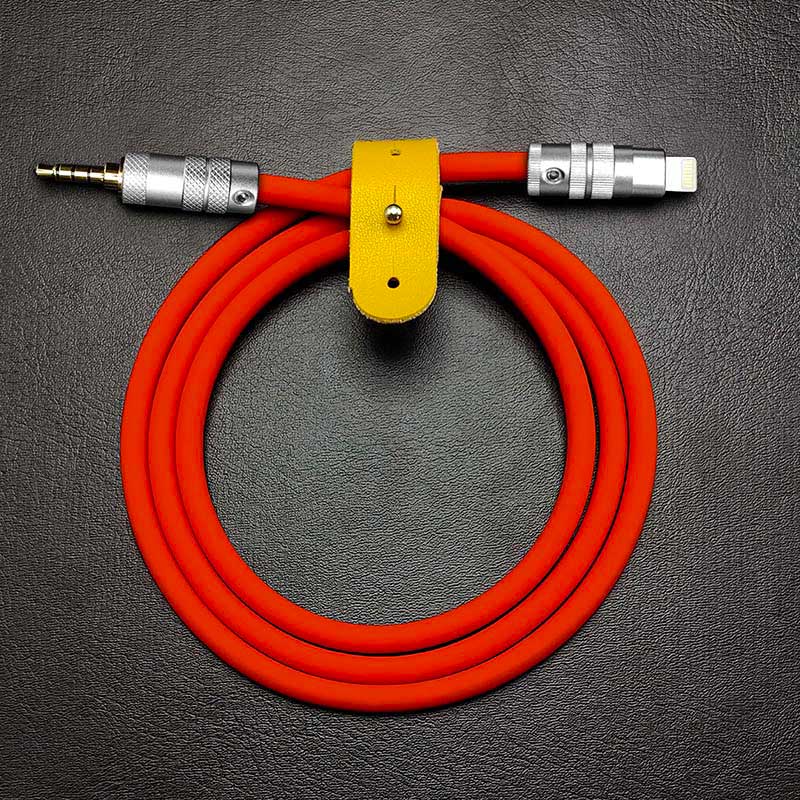 "Seamless Chubby"  Audio Cable - Type-C & Lightning (TRRS) - Image 17
