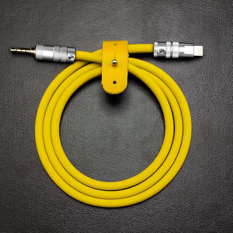 "Seamless Chubby"  Audio Cable - Type-C & Lightning (TRRS) - Image 18
