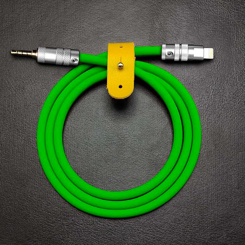 "Seamless Chubby"  Audio Cable - Type-C & Lightning (TRRS) - Image 19