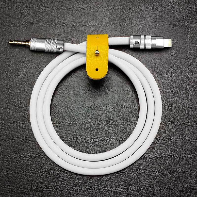 "Seamless Chubby"  Audio Cable - Type-C & Lightning (TRRS) - Image 21