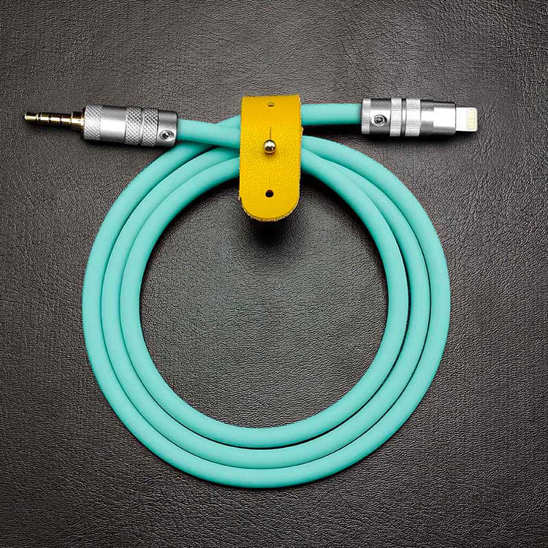 "Seamless Chubby"  Audio Cable - Type-C & Lightning (TRRS) - Image 22
