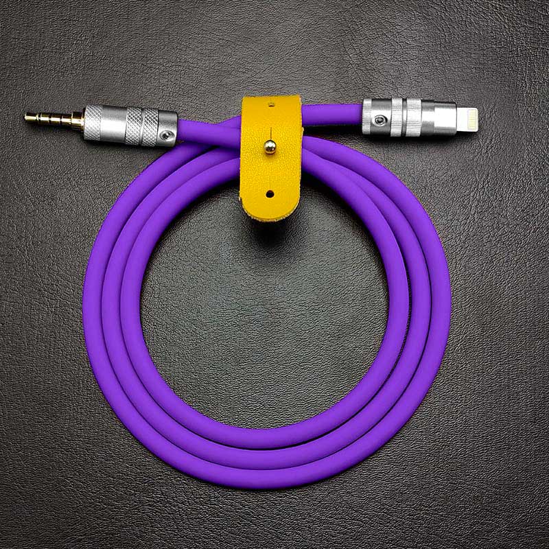 "Seamless Chubby"  Audio Cable - Type-C & Lightning (TRRS) - Image 23