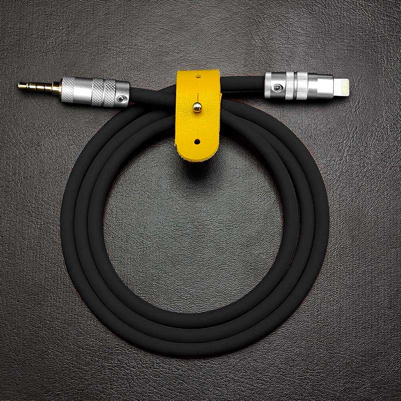 "Seamless Chubby"  Audio Cable - Type-C & Lightning (TRRS) - Image 24