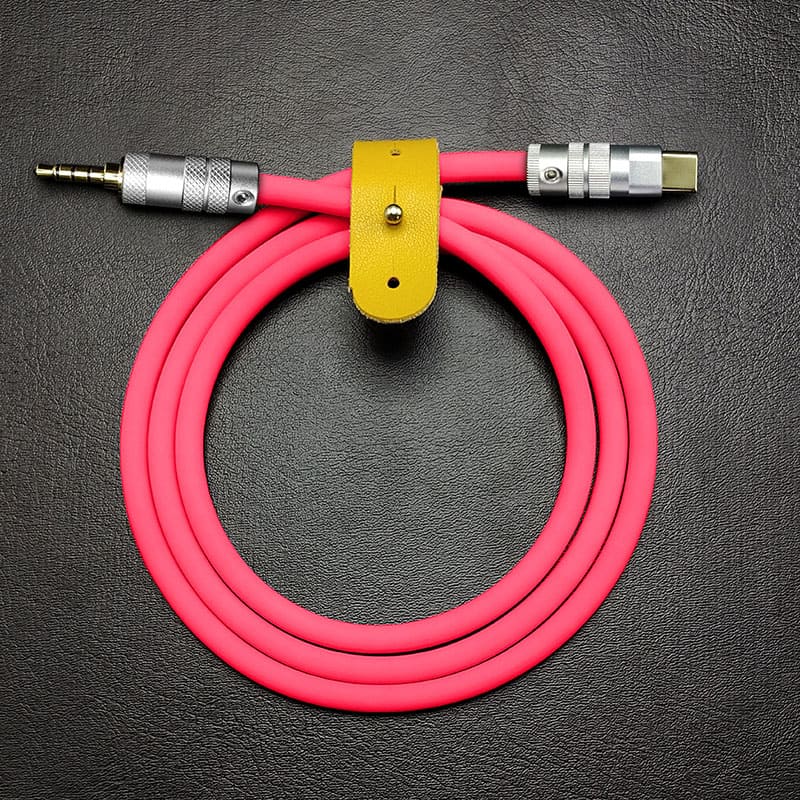 "Seamless Chubby"  Audio Cable - Type-C & Lightning (TRRS) - Image 26