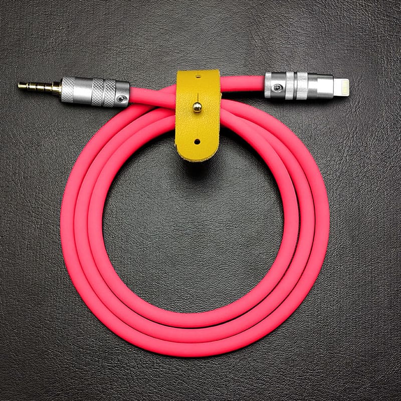 "Seamless Chubby"  Audio Cable - Type-C & Lightning (TRRS) - Image 27