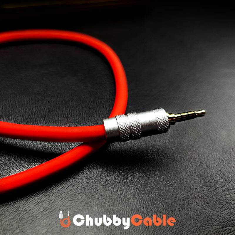 "Seamless Chubby"  Audio Cable - Type-C & Lightning (TRRS) - Image 3