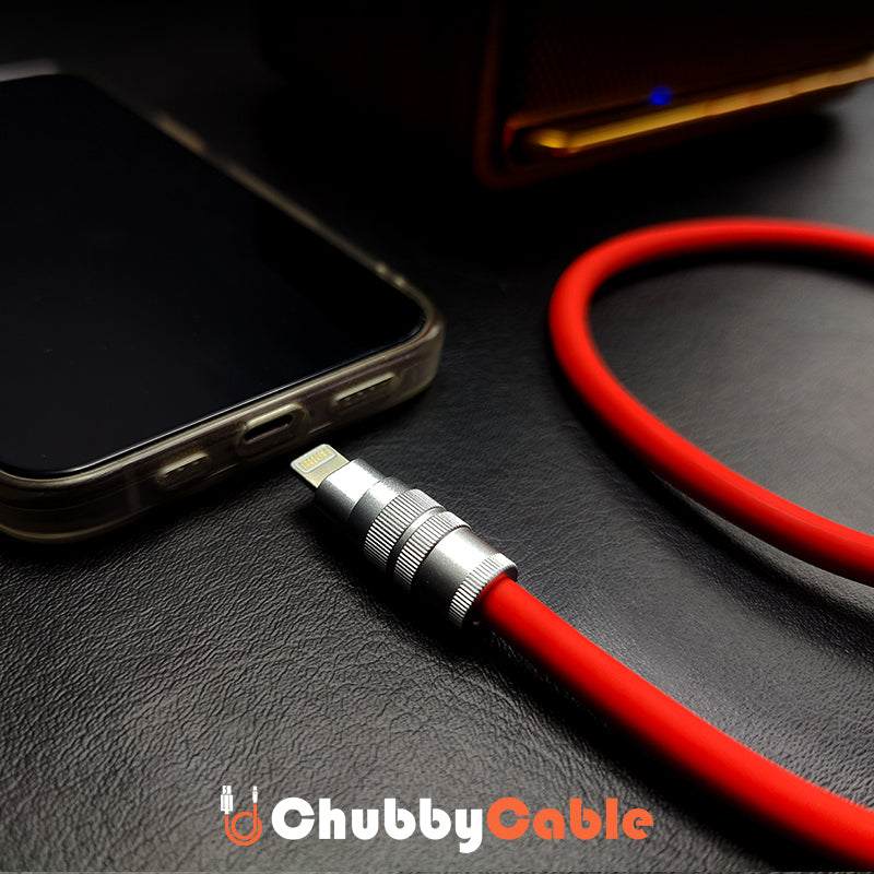 "Seamless Chubby"  Audio Cable - Type-C & Lightning (TRRS) - Image 4