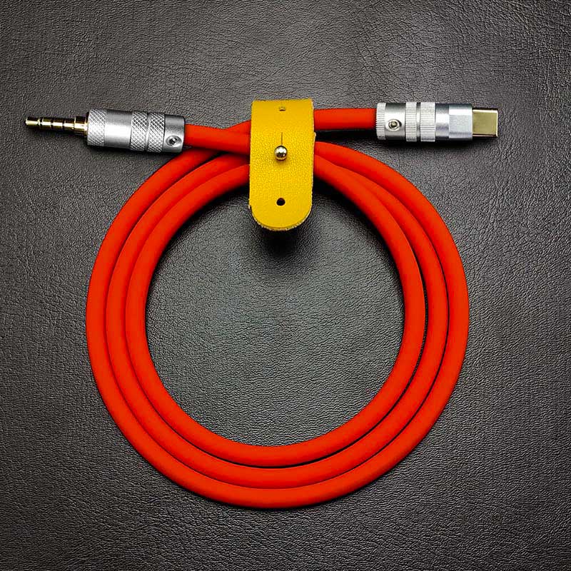 "Seamless Chubby"  Audio Cable - Type-C & Lightning (TRRS) - Image 7