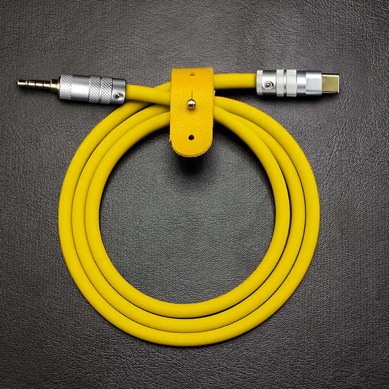 "Seamless Chubby"  Audio Cable - Type-C & Lightning (TRRS) - Image 8