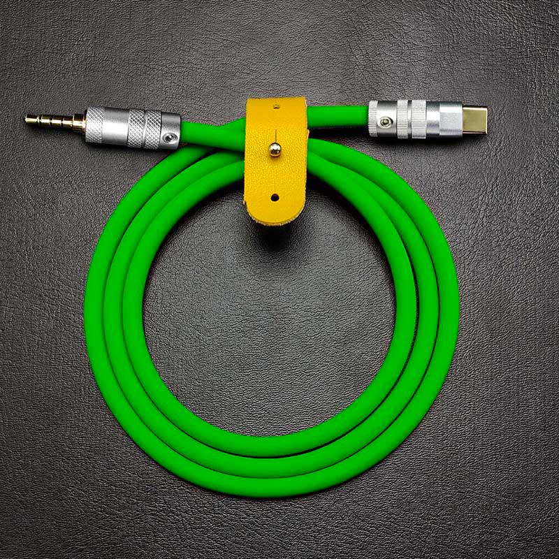 "Seamless Chubby"  Audio Cable - Type-C & Lightning (TRRS) - Image 9