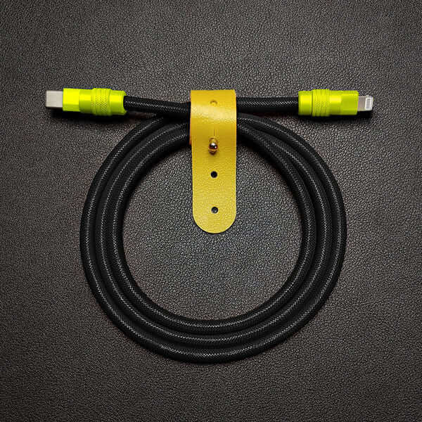 "Chubby" Vibrant Color-block Braided Charge Cable - Image 28