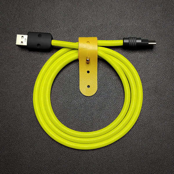 "Chubby" Vibrant Color-block Braided Charge Cable - Image 29
